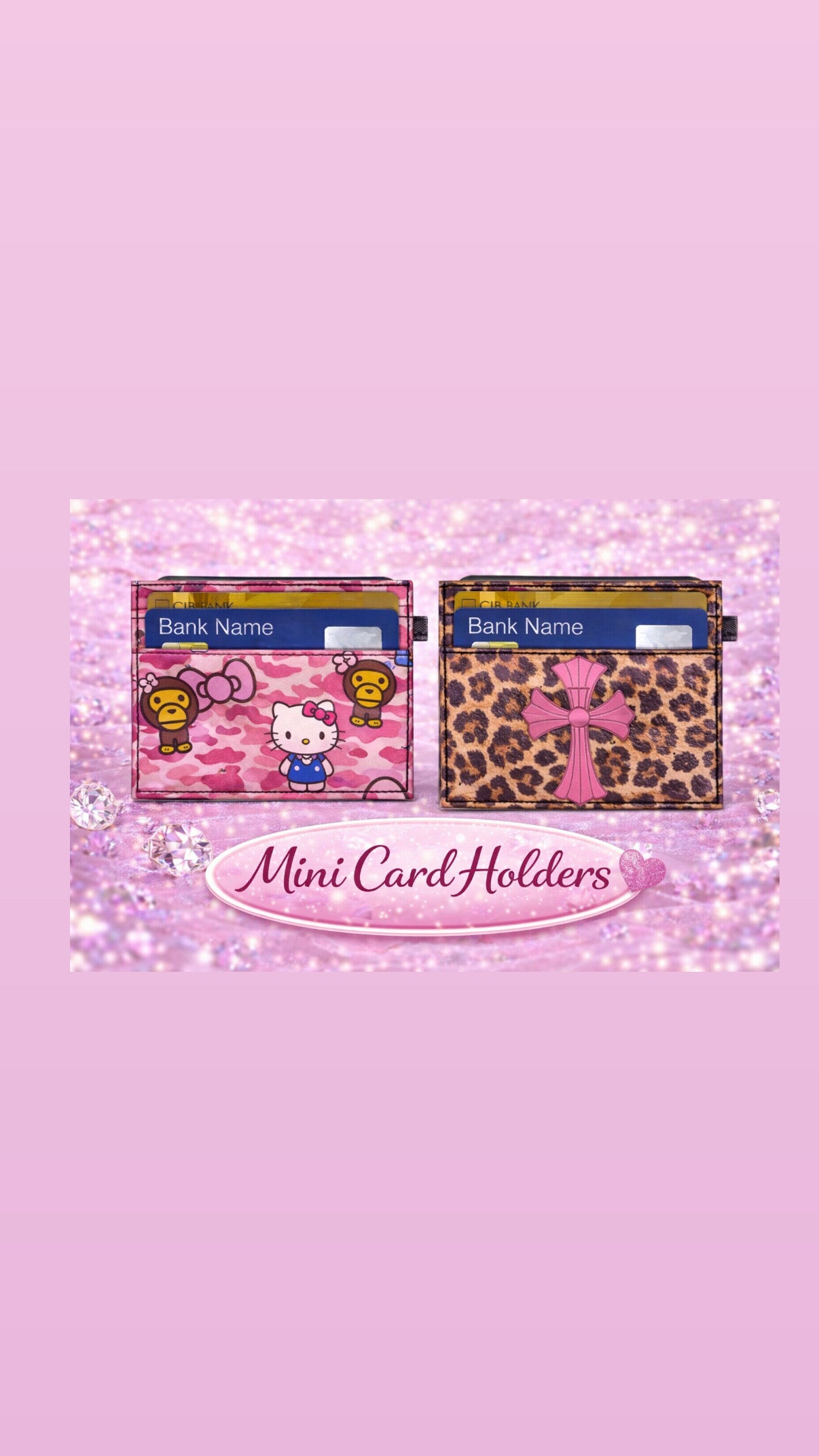 Mini card holders
