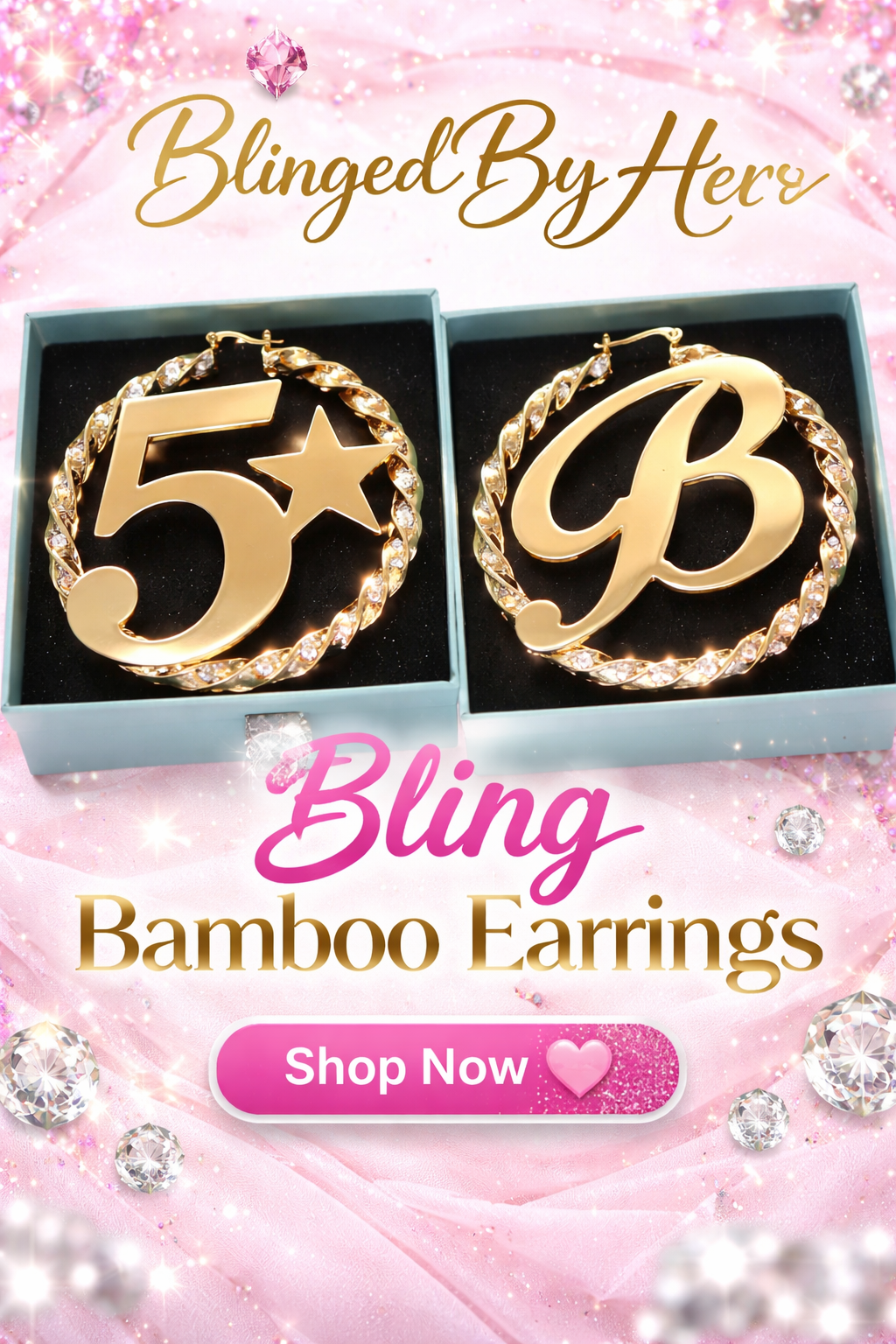 Custom Bamboo Earrings